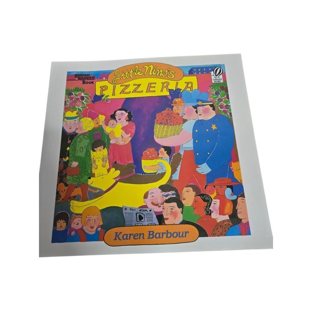 Vintage Little Nino's Pizzeria by Karen Barbour Picture Book